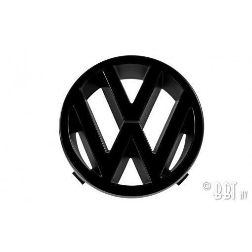 Embléma, VW, fekete T25 08/87-07/92 125mm (Original)